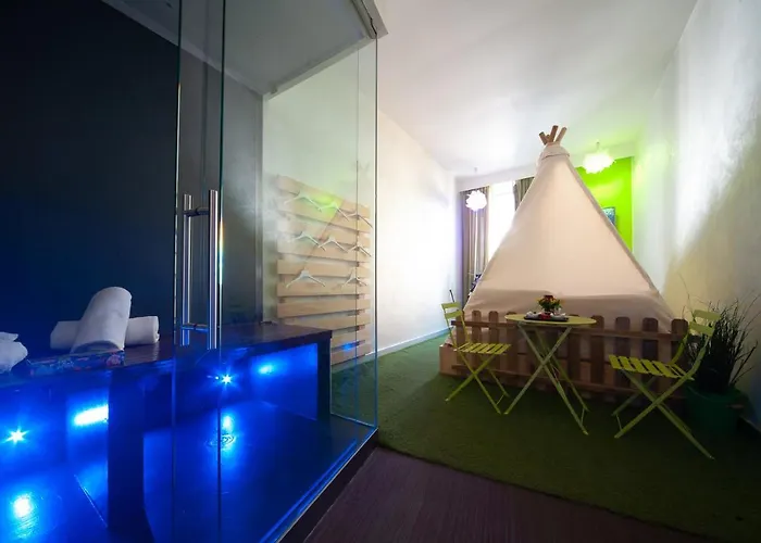 Irooms Jacuzzi Pensión Roma